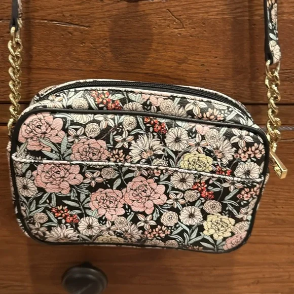 Karl Lagerfeld floral bow crossbody bag purse - Picture 4 of 8